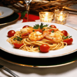 Garlic Shrimp Pasta with Lemon and Parmesan