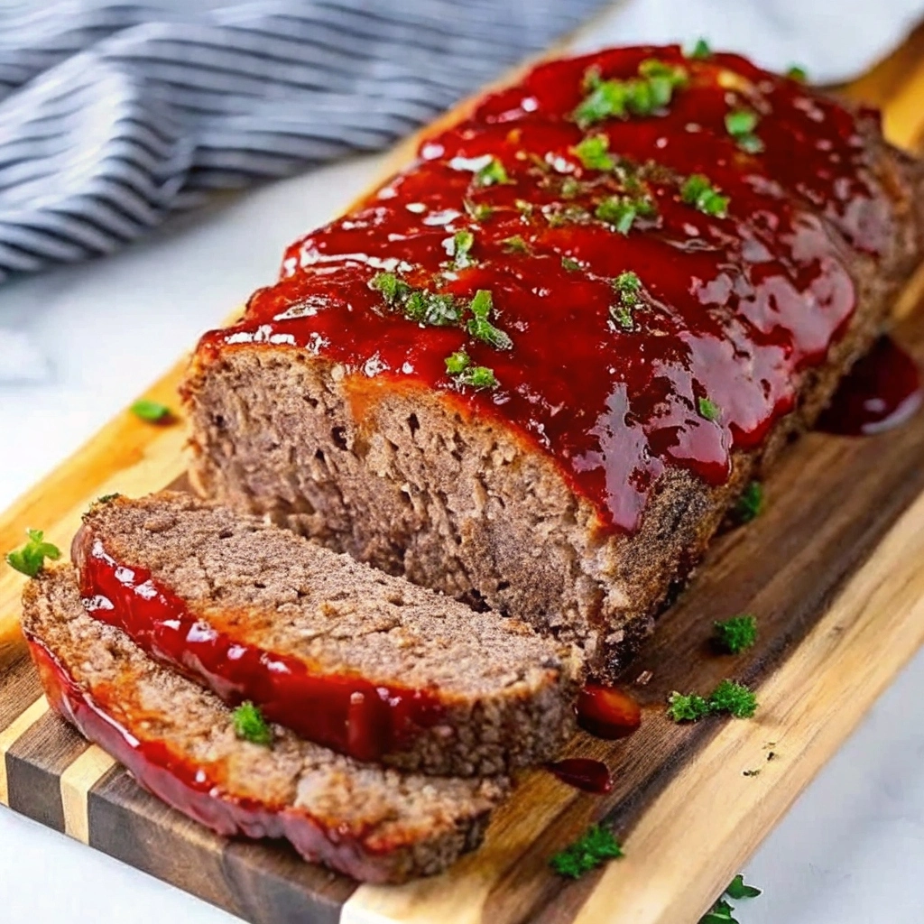 Bacon-wrapped Pioneer Woman Meatloaf with sweet-spicy glaze
The Pioneer Woman Meatloaf