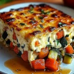 Cottage Cheese and Veggies Bake