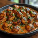 Texas Roadhouse Butter Chicken Skillet with glossy honey-butter glaze