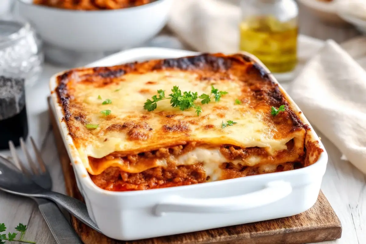 Slice of Sweet Potato Greek Moussaka
