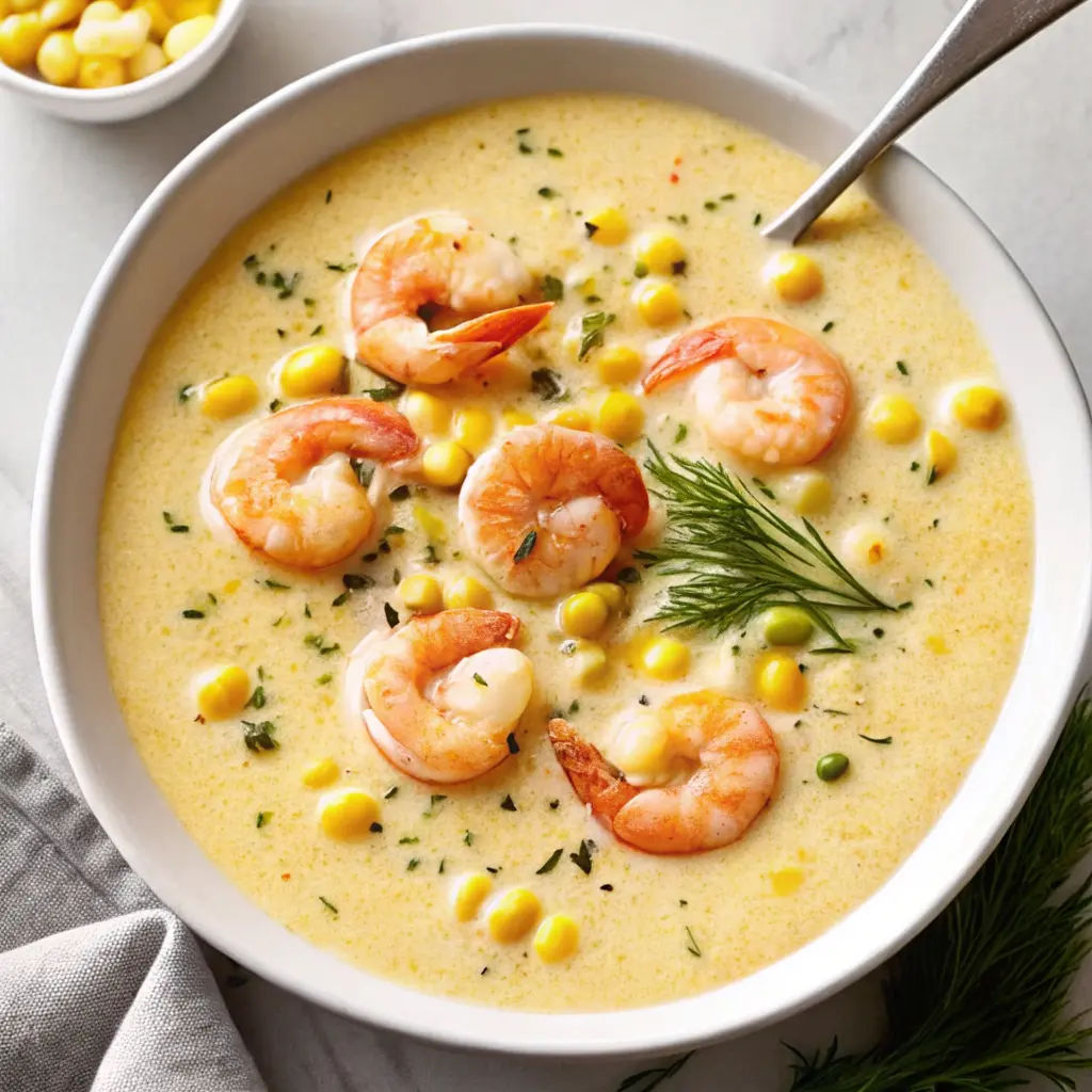 Shrimp and Corn Soup Recipe