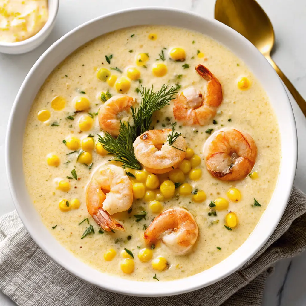Shrimp and Corn Soup Recipe