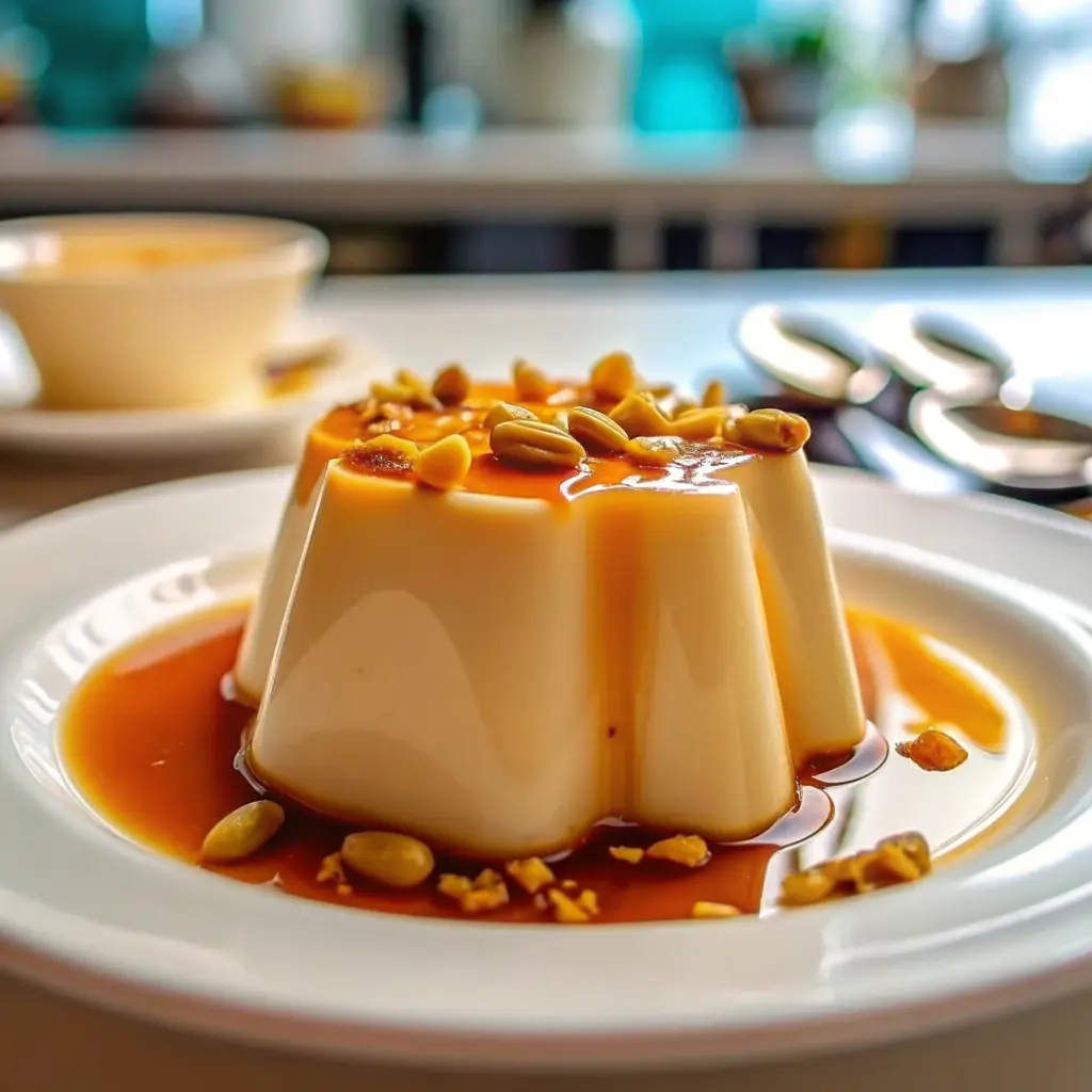 Chai Spice Panna Cotta with Caramel