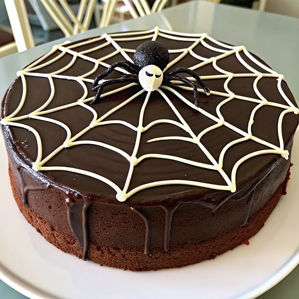 Spiderweb Cake Recipe