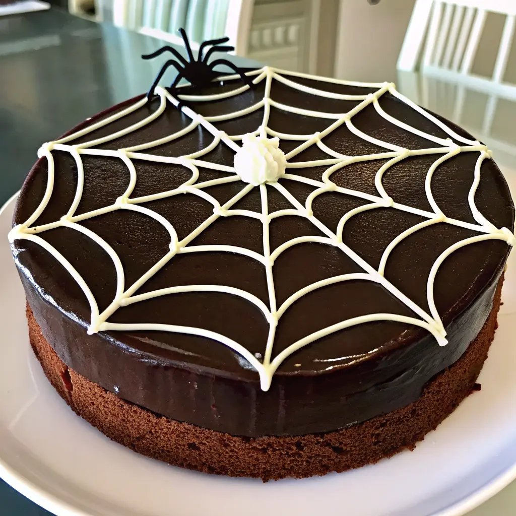Spiderweb Cake Recipe