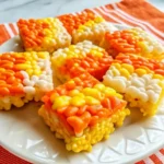 Candy Corn Rice Krispies Treats Recipe