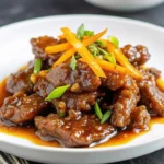 Crispy Beef in Orange Sauce