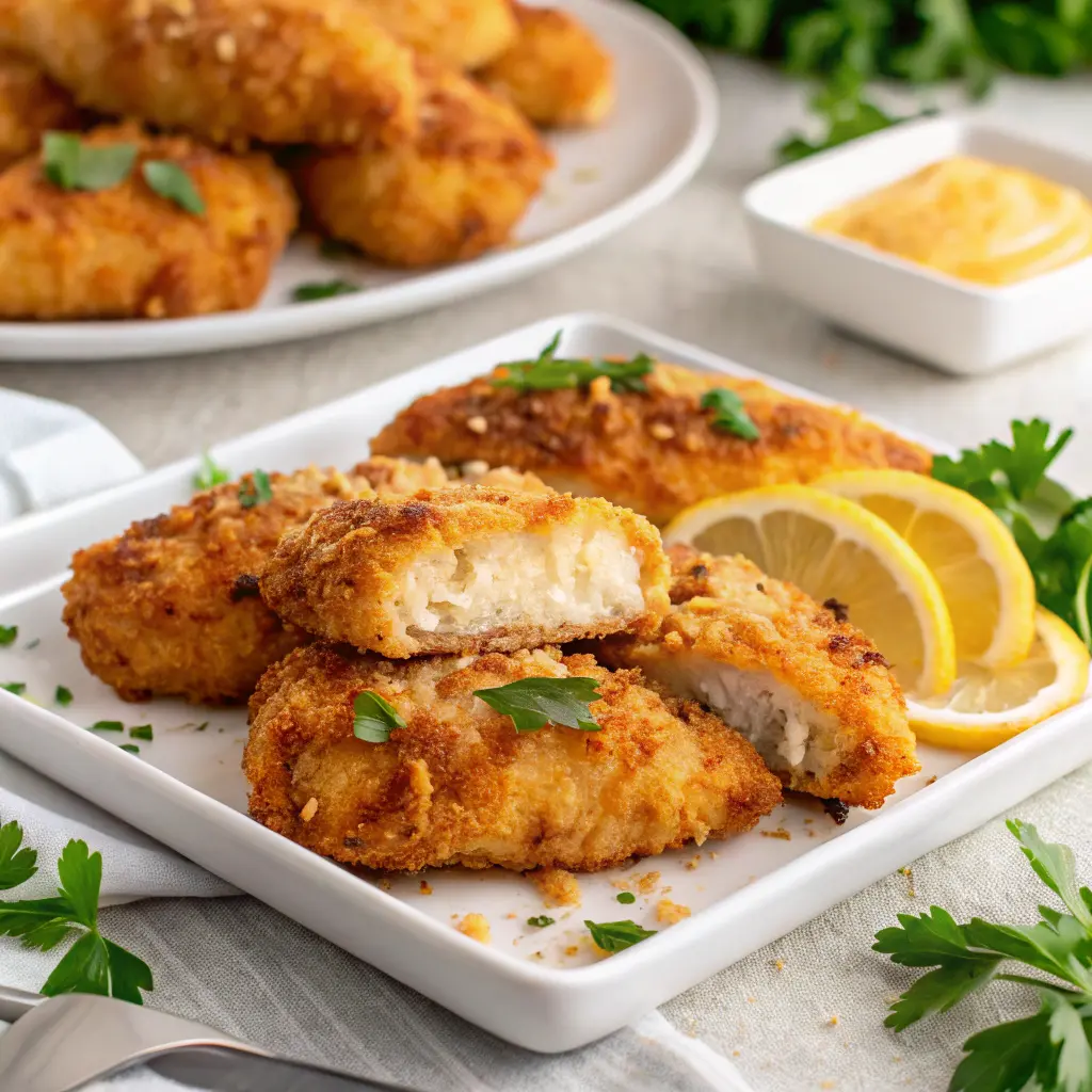 Crispy Parmesan Chicken Cutlets