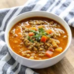 Instant Pot stuffed pepper soup