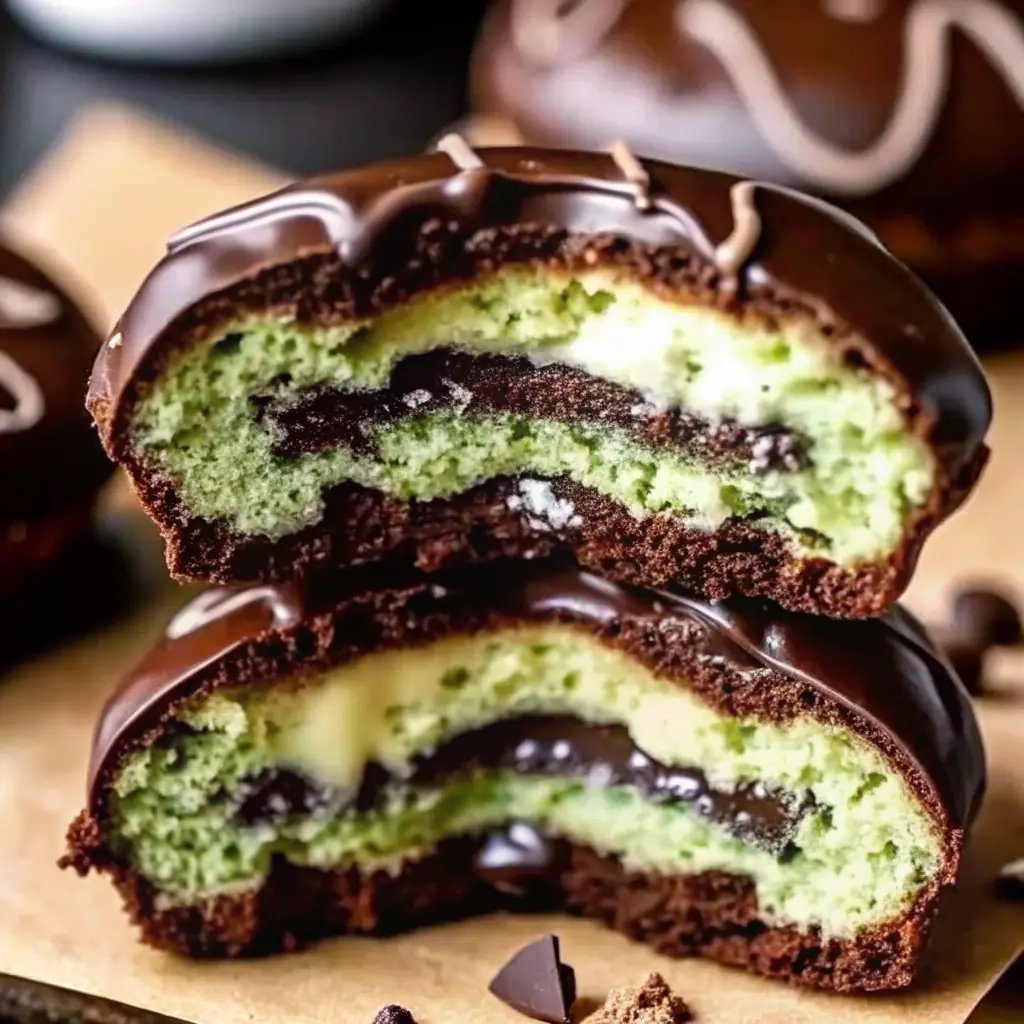 Pistachio Kunafa Chocolate Cookies with Browned Butter