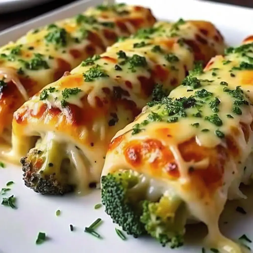 Broccoli Cheddar Chicken Roll-Ups