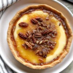 Custard Pie with Praline Sauce Recipe