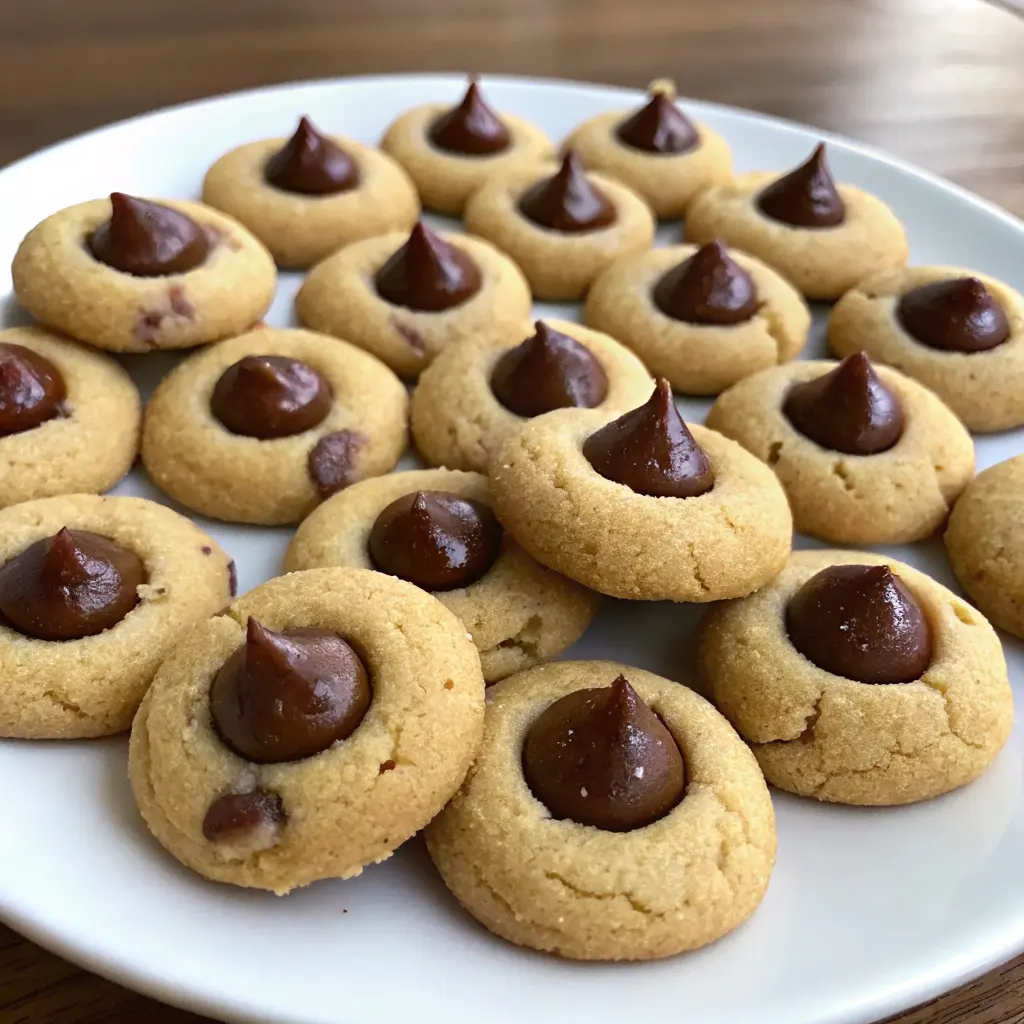 Chocolate Thumbprint Cookies