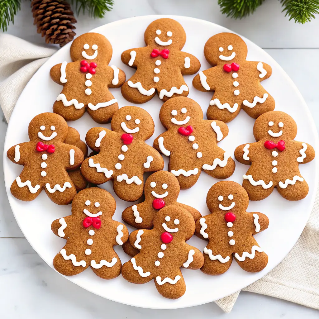 Homemade Gingerbread Men Cookies