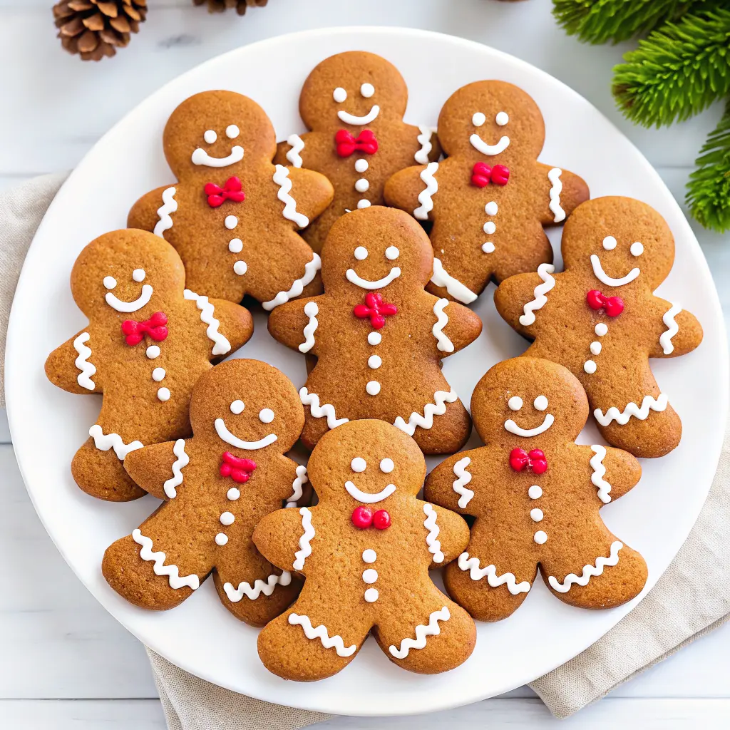 Homemade Gingerbread Men Cookies