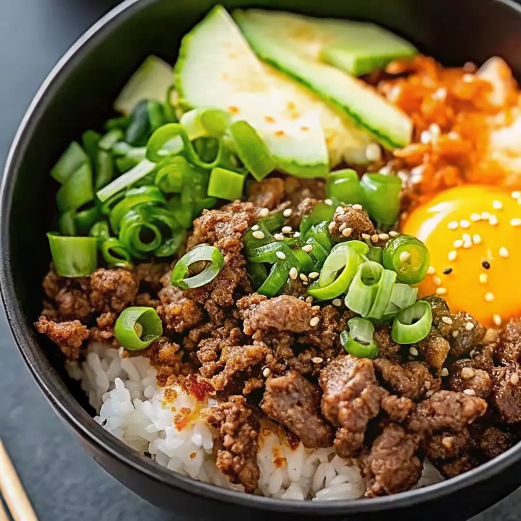 Korean Beef Rice Bowl