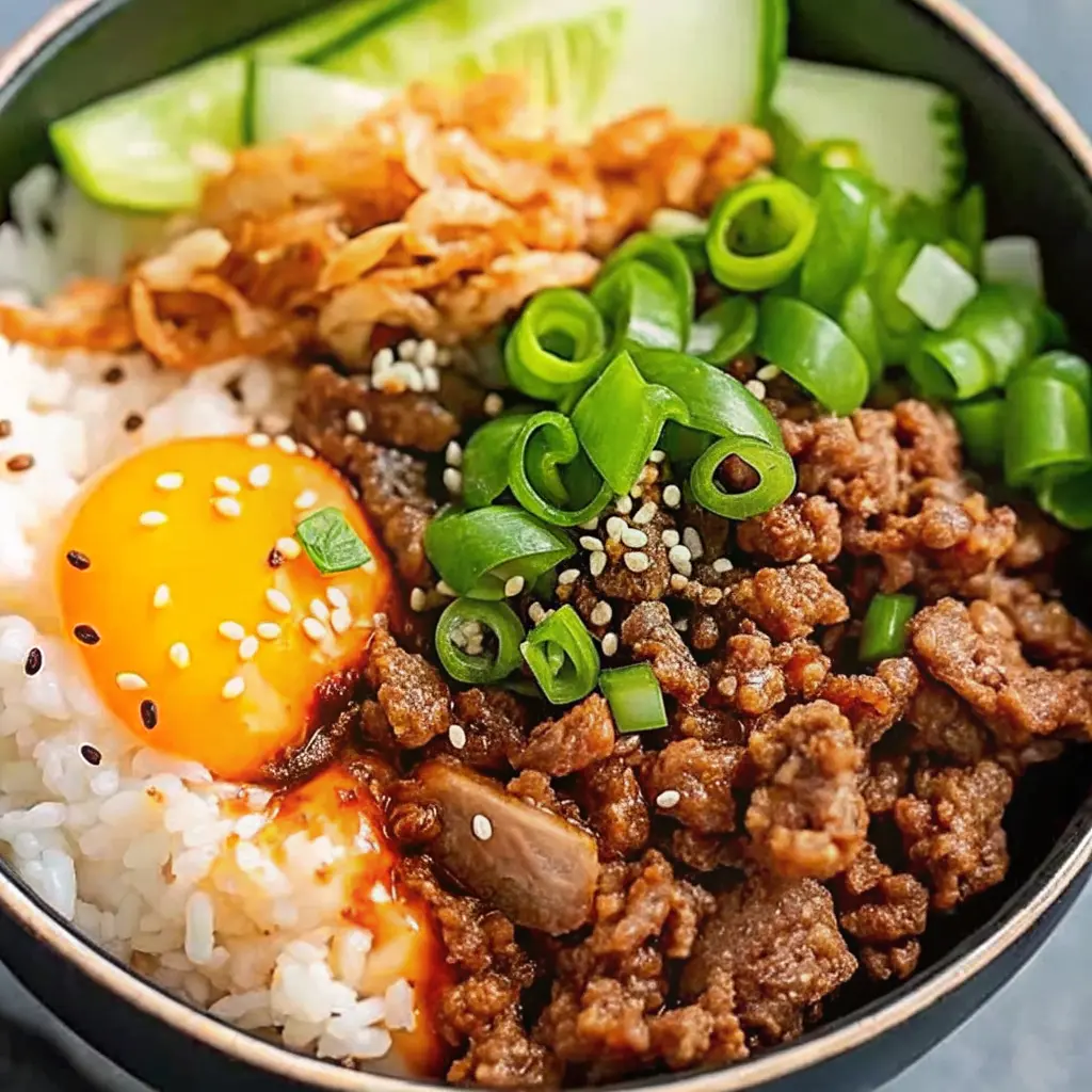 Korean Beef Rice Bowl