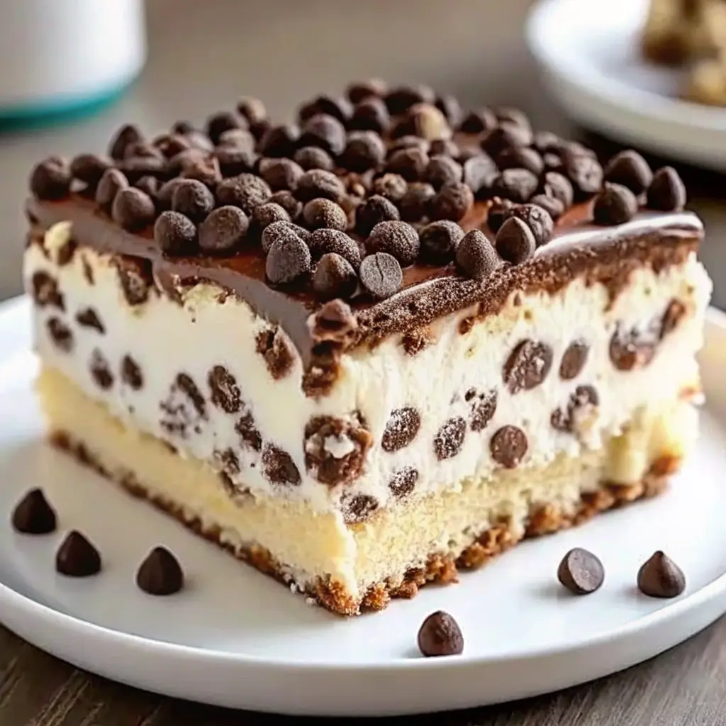 Sicilian Cannoli Cake with Chocolate Ganache