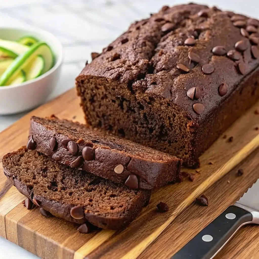 Double Chocolate Zucchini Bread