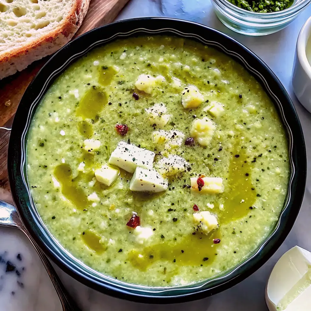 Broccoli Feta Soup recipe