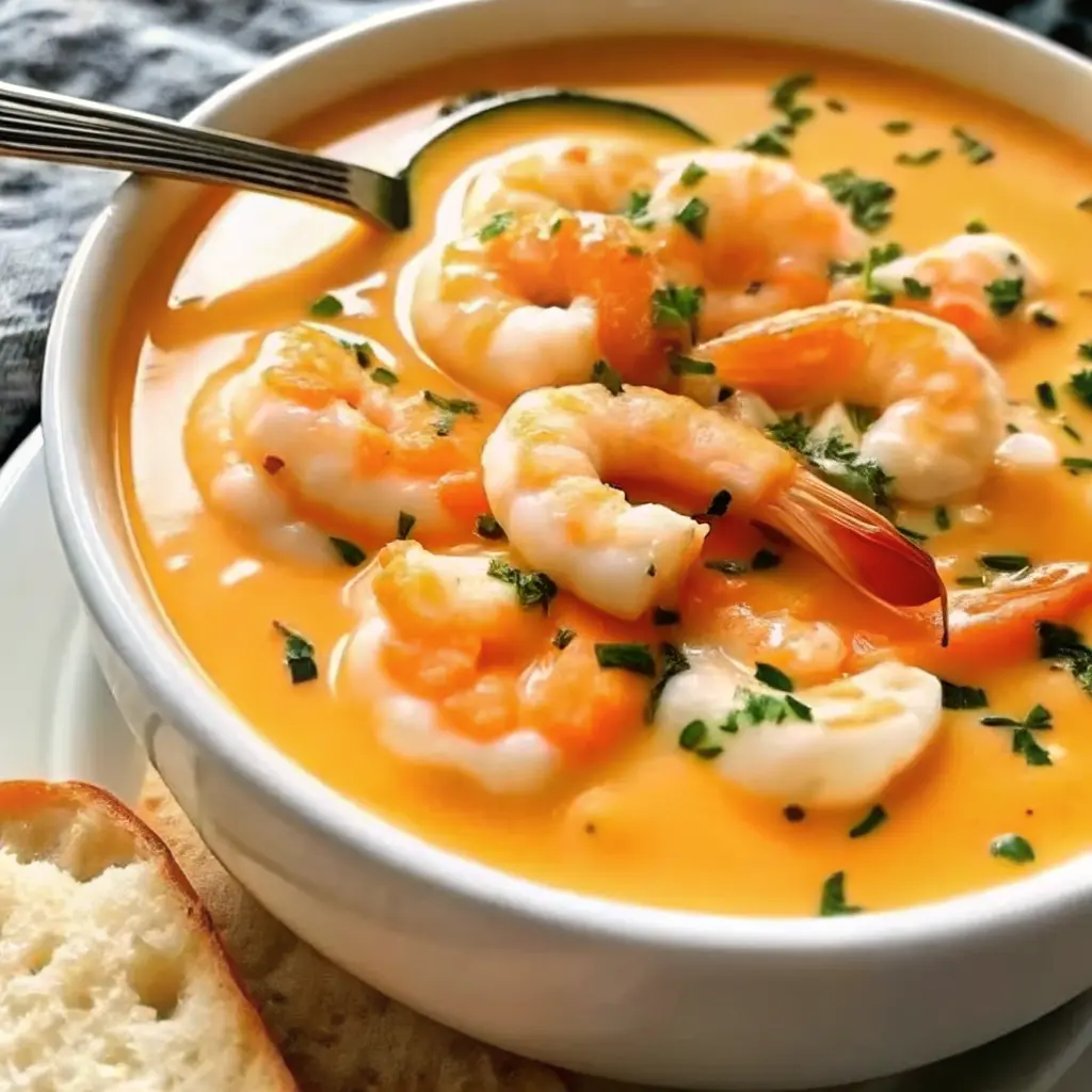 Crab and Shrimp Seafood Bisque Recipe