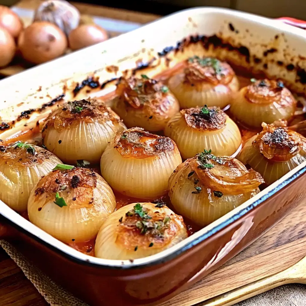 Greek Stuffed Onions Recipe rolls in tomato sauce
