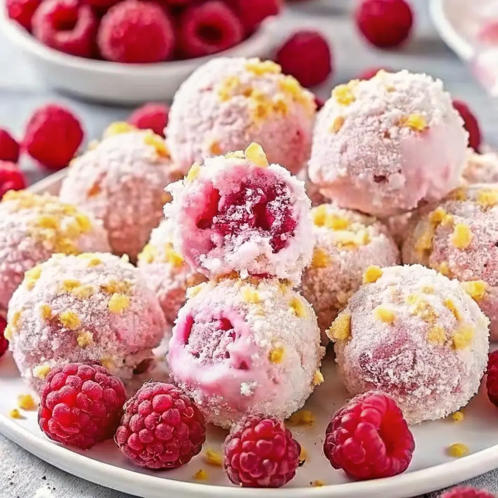 Heavenly Raspberry Cream Cheese Bites