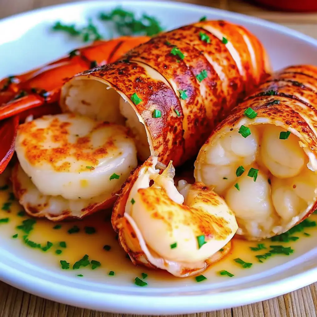 Butter-Basted Lobster & Seared Scallops