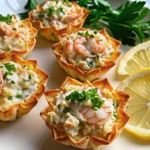Creamy Shrimp Dip in Phyllo Cups