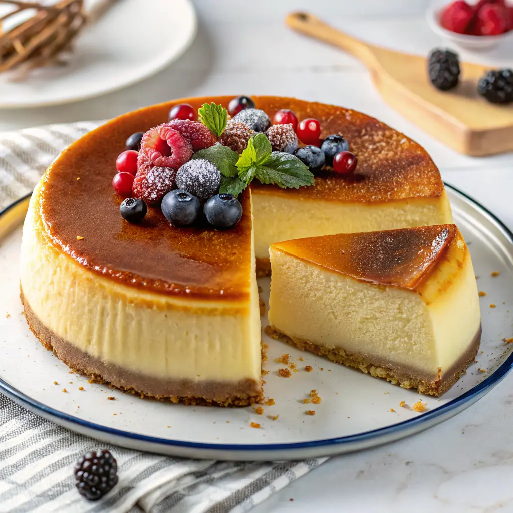 Torta Flan Cremosa