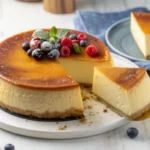 Ultimate torta flan cremosa with smooth custard and cake layers