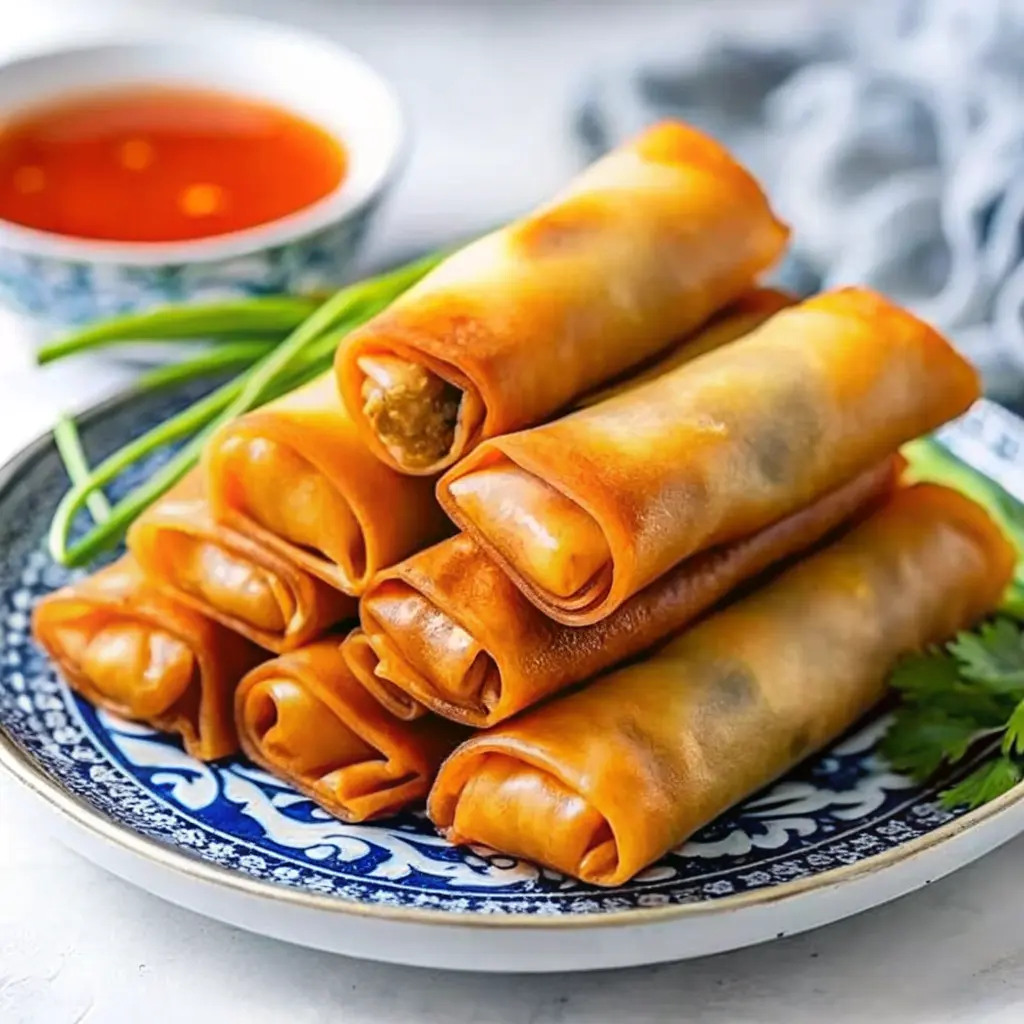 Crispy Chinese Spring Rolls