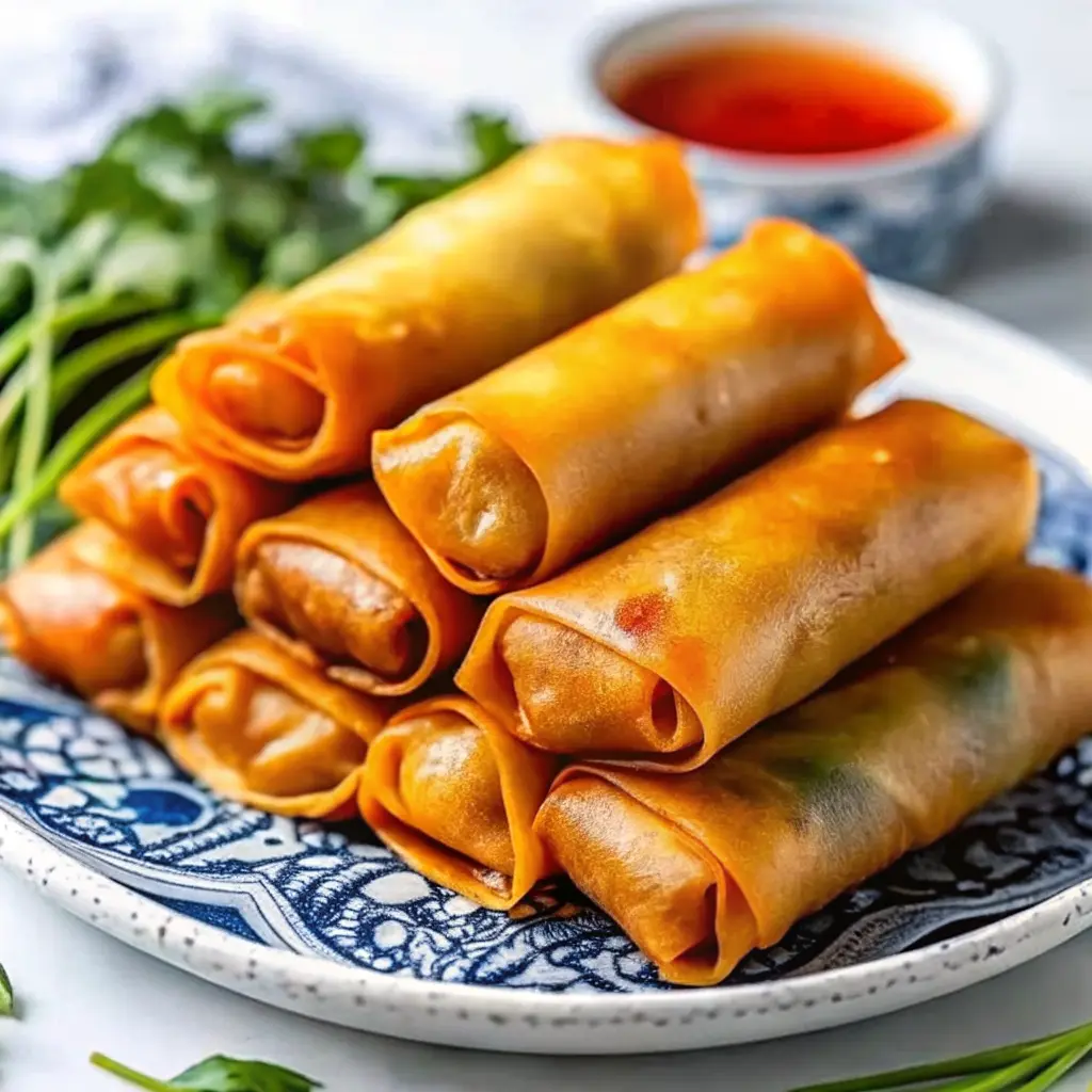Crispy Chinese Spring Rolls