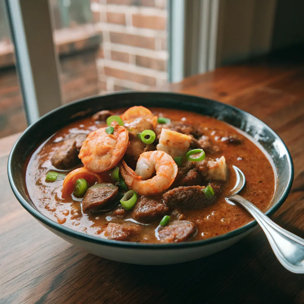 Homemade Seafood Gumbo