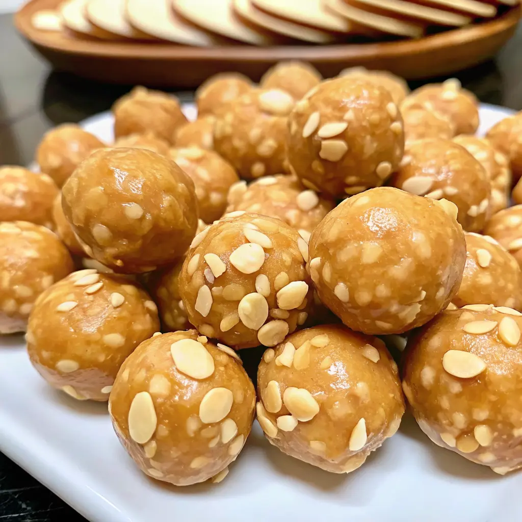 Chocolate peanut butter balls coated in smooth chocolate