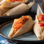 vegan jackfruit tamales recipe wrapped in corn husks