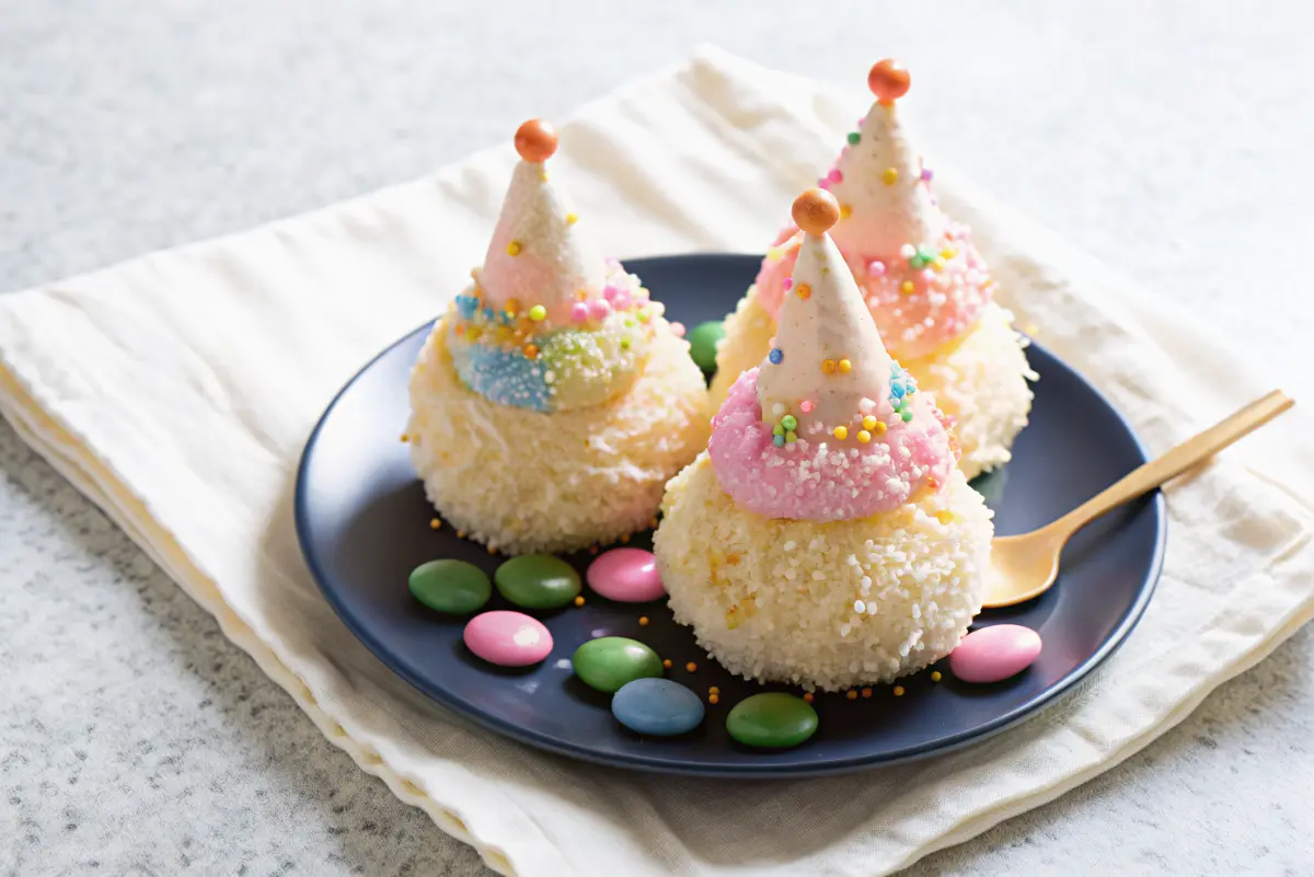 Easter Bunny Coconut Tails dessert
