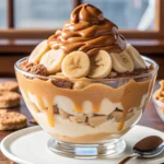 Biscoff Banana Pudding with Caramel Bliss