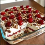 Cherry Pecan Cheesecake Lush Recipe