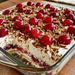 Cherry Pecan Cheesecake Lush Recipe