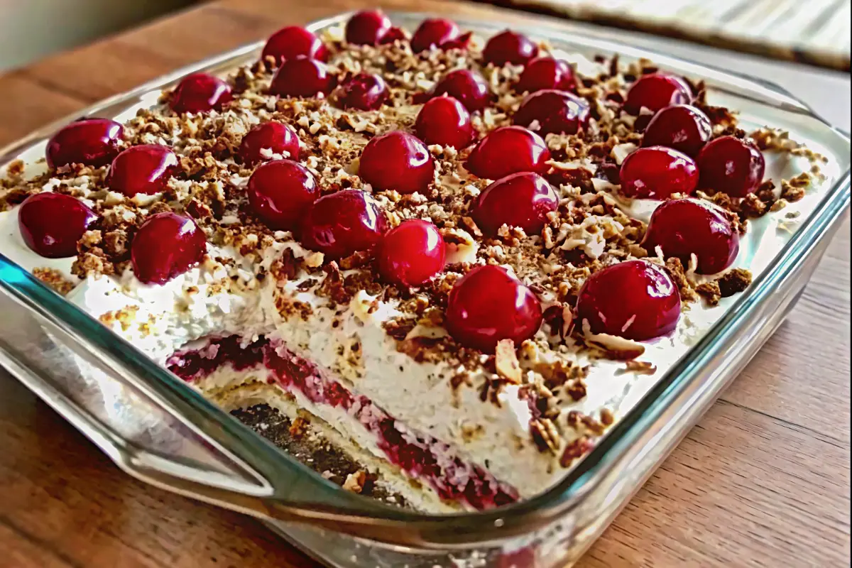 Cherry Pecan Cheesecake Lush Recipe