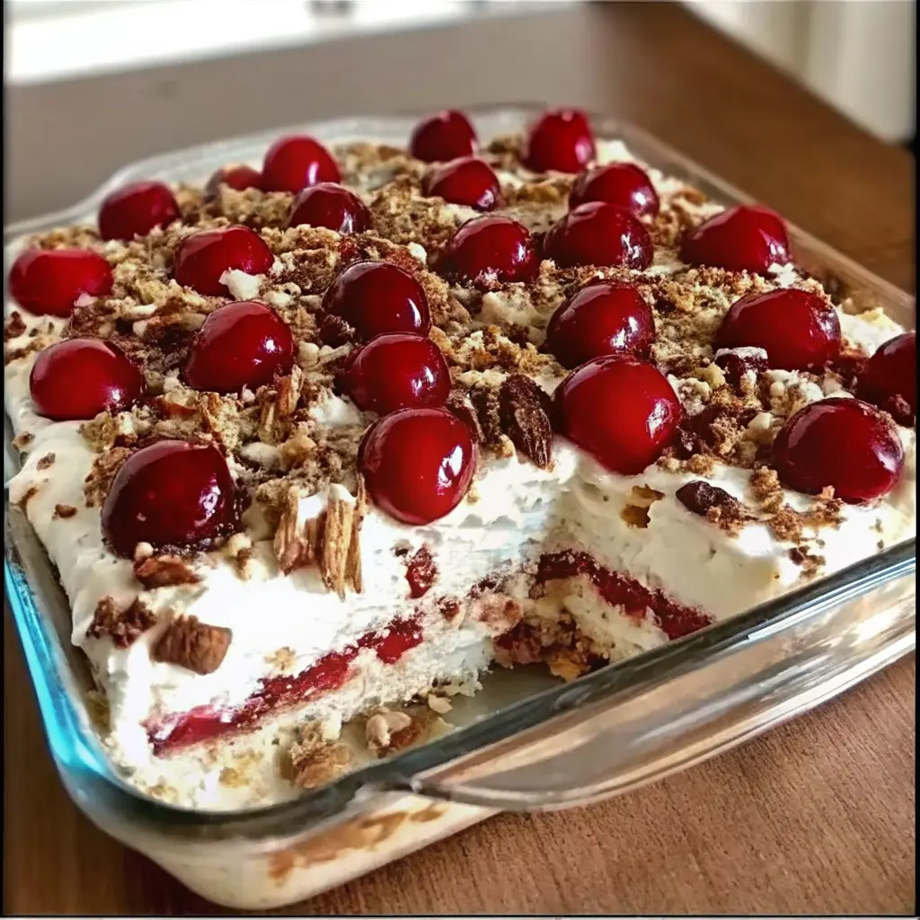 Cherry Pecan Cheesecake Lush Recipe