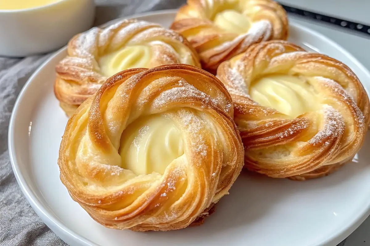 Flaky Cheese Danish Recipe
