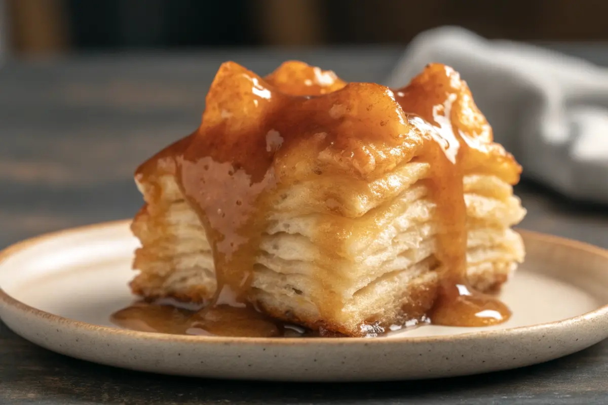 maple bar with sweet maple glaze