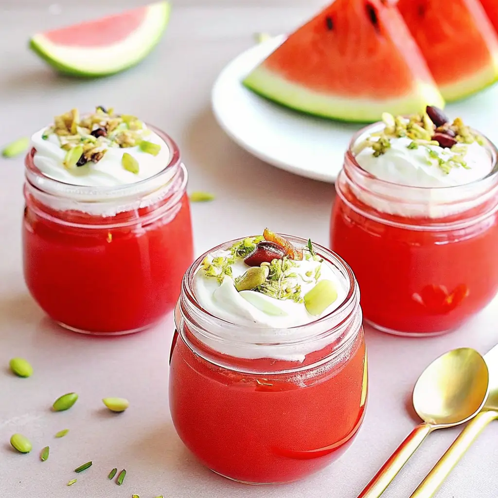Sicilian Watermelon Pudding Recipe – Authentic Gelo di Melone Guide