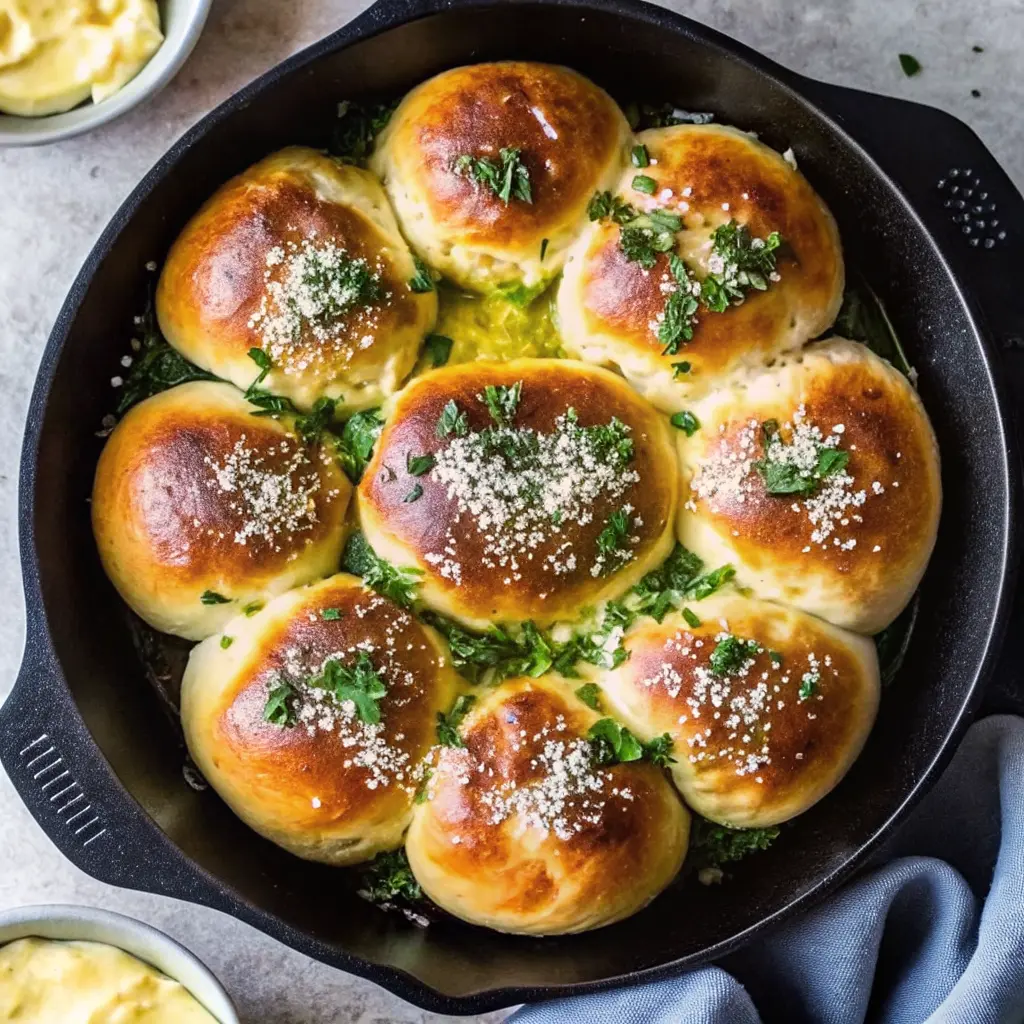 Ukrainian Garlic Bread 