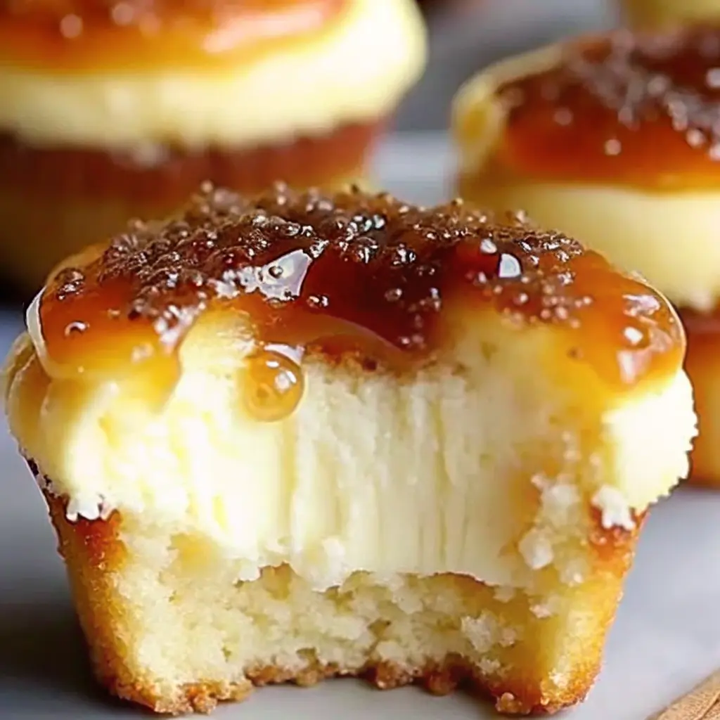 Vanilla Bean Crème Brûlée Cupcakes