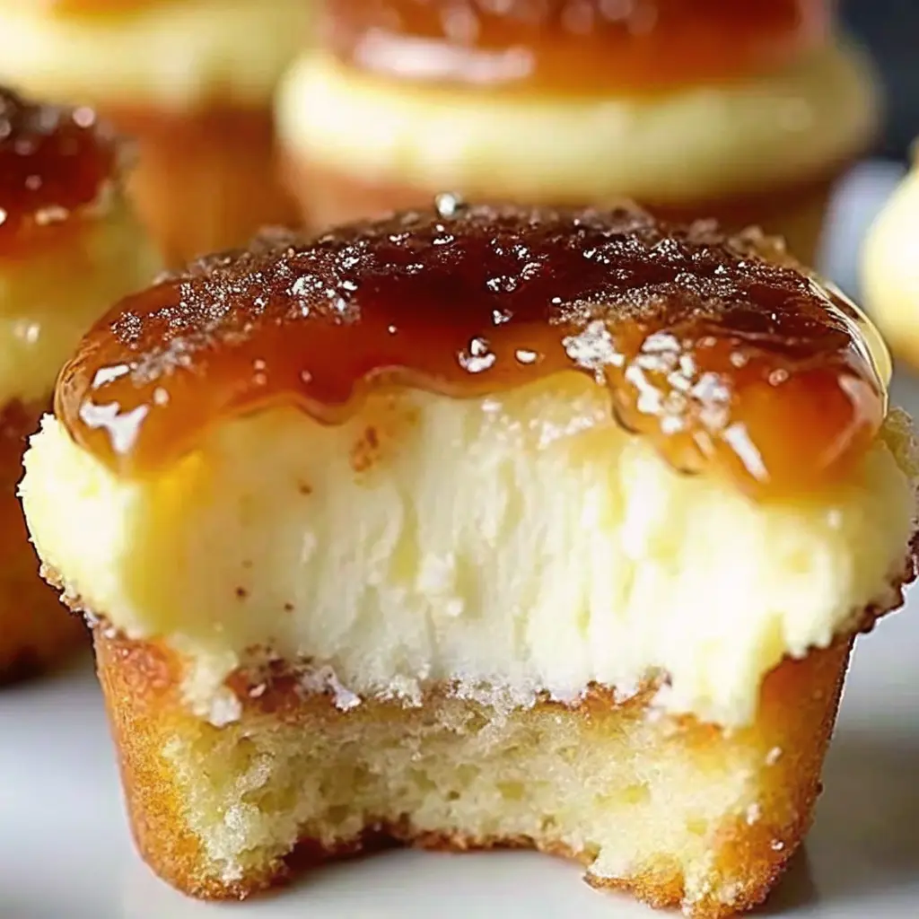 Vanilla Bean Crème Brûlée Cupcakes