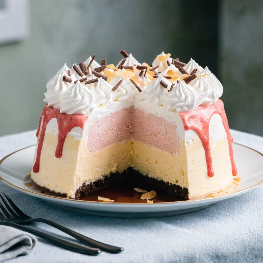 Neapolitan Baked Alaska